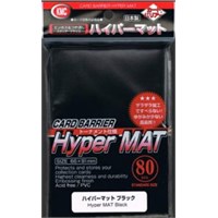Sleeves Matte Black 80 stk 66X91 KMC KMC Kortbeskytter/DeckProtect